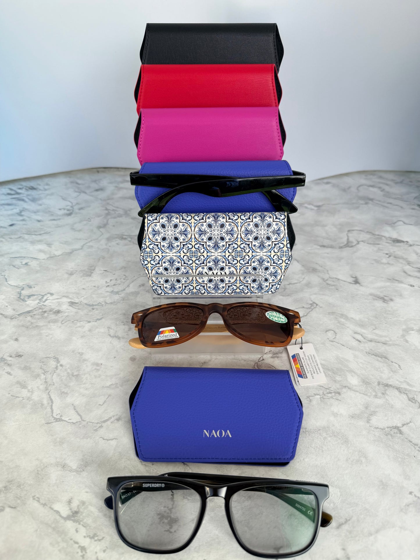 Slim Glasses Case | Mosaic