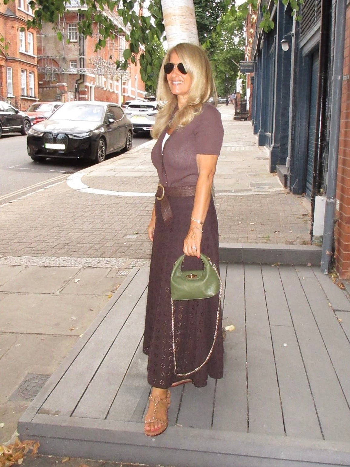 The Modena Leather Bag | Tan