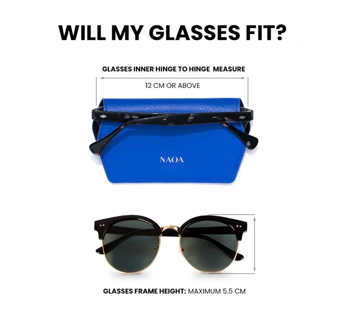 Slim Glasses Case | Royal Blue
