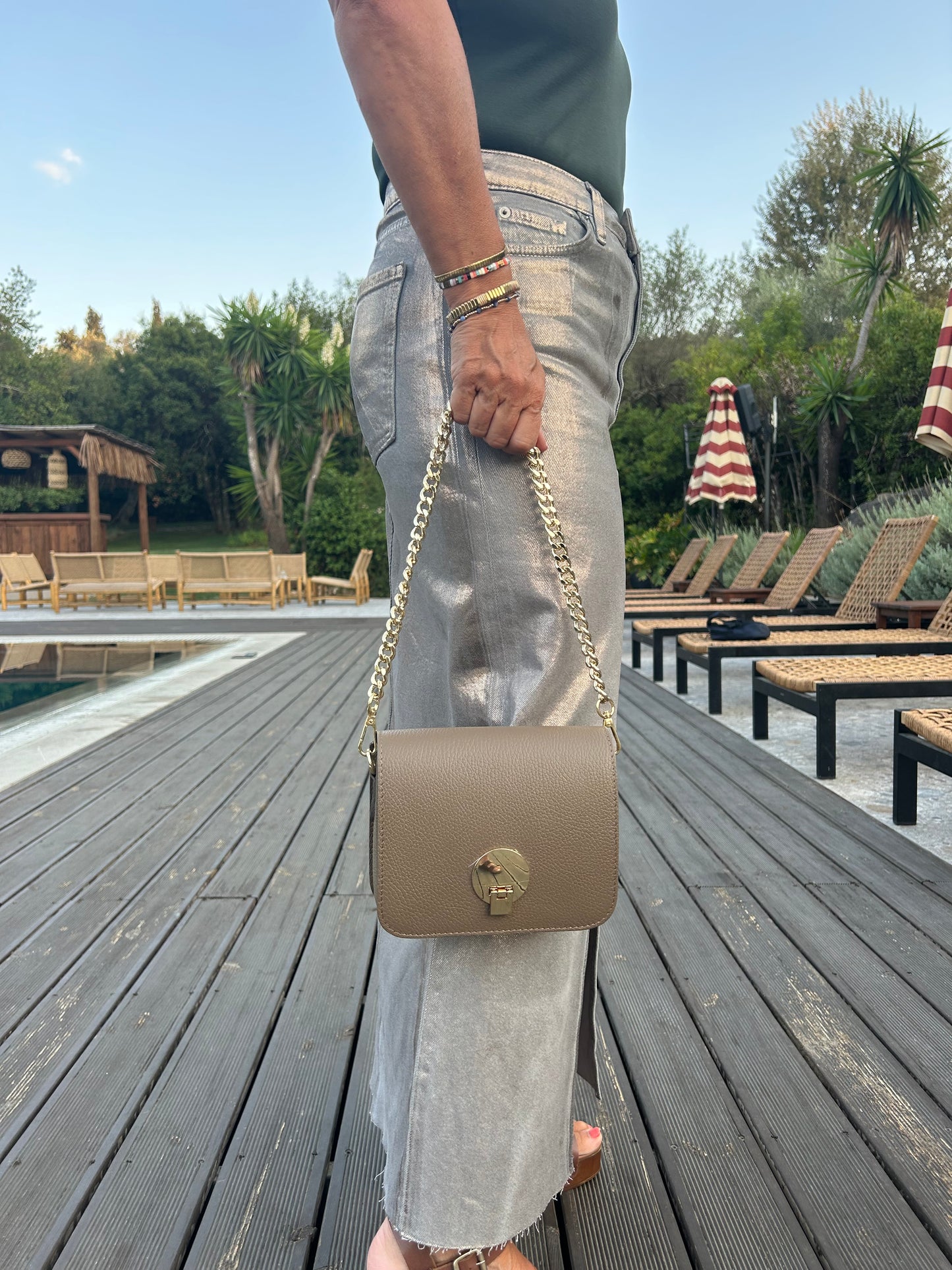 Tivoli Box Bag | Tan