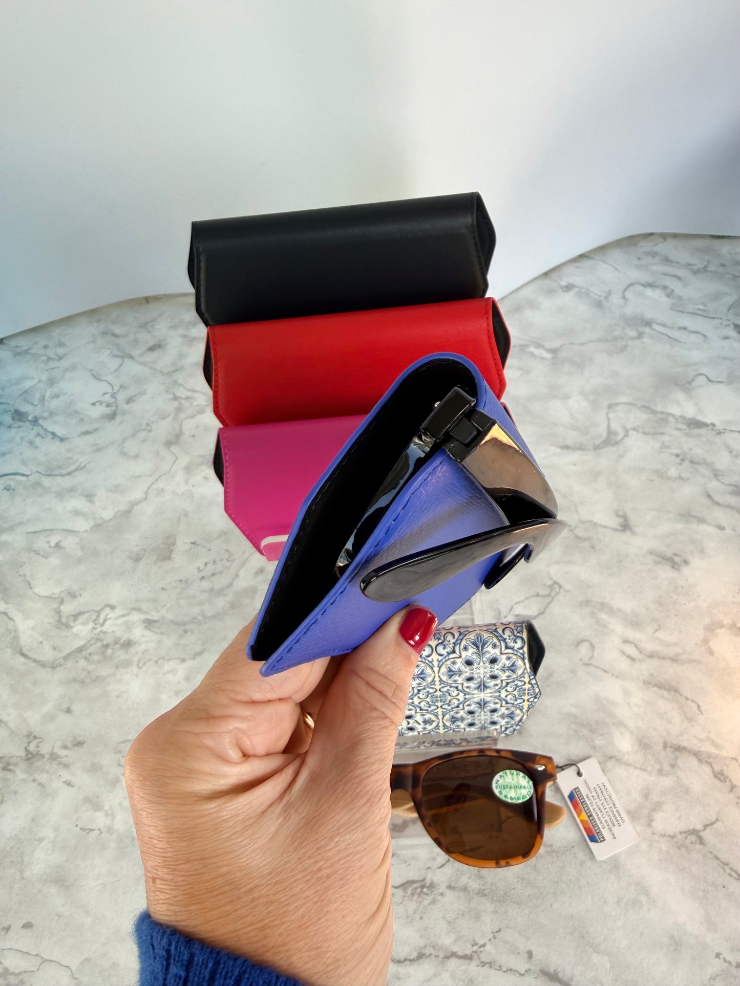 Slim Glasses Case | Black