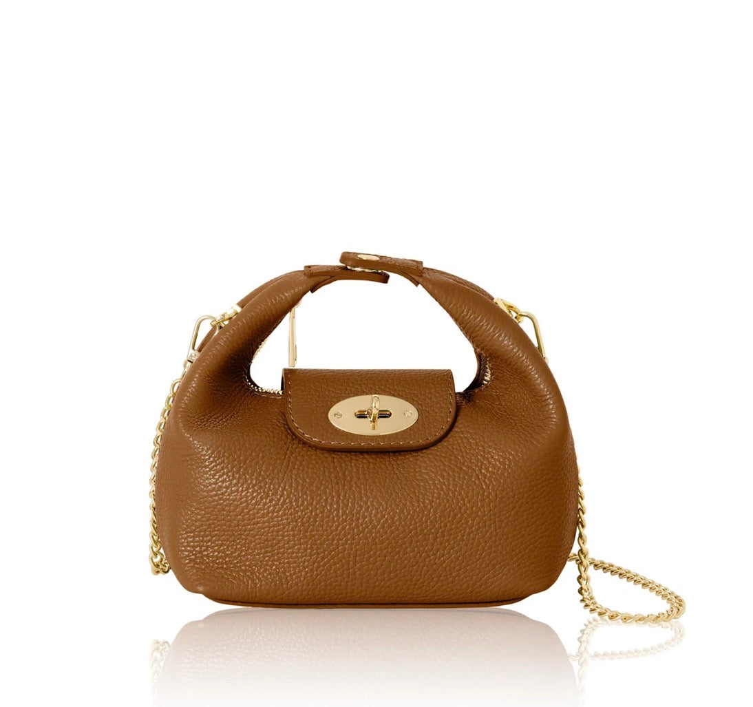 The Modena Leather Bag | Tan