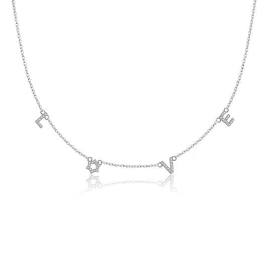Coming Soon - Love Necklace | Silver