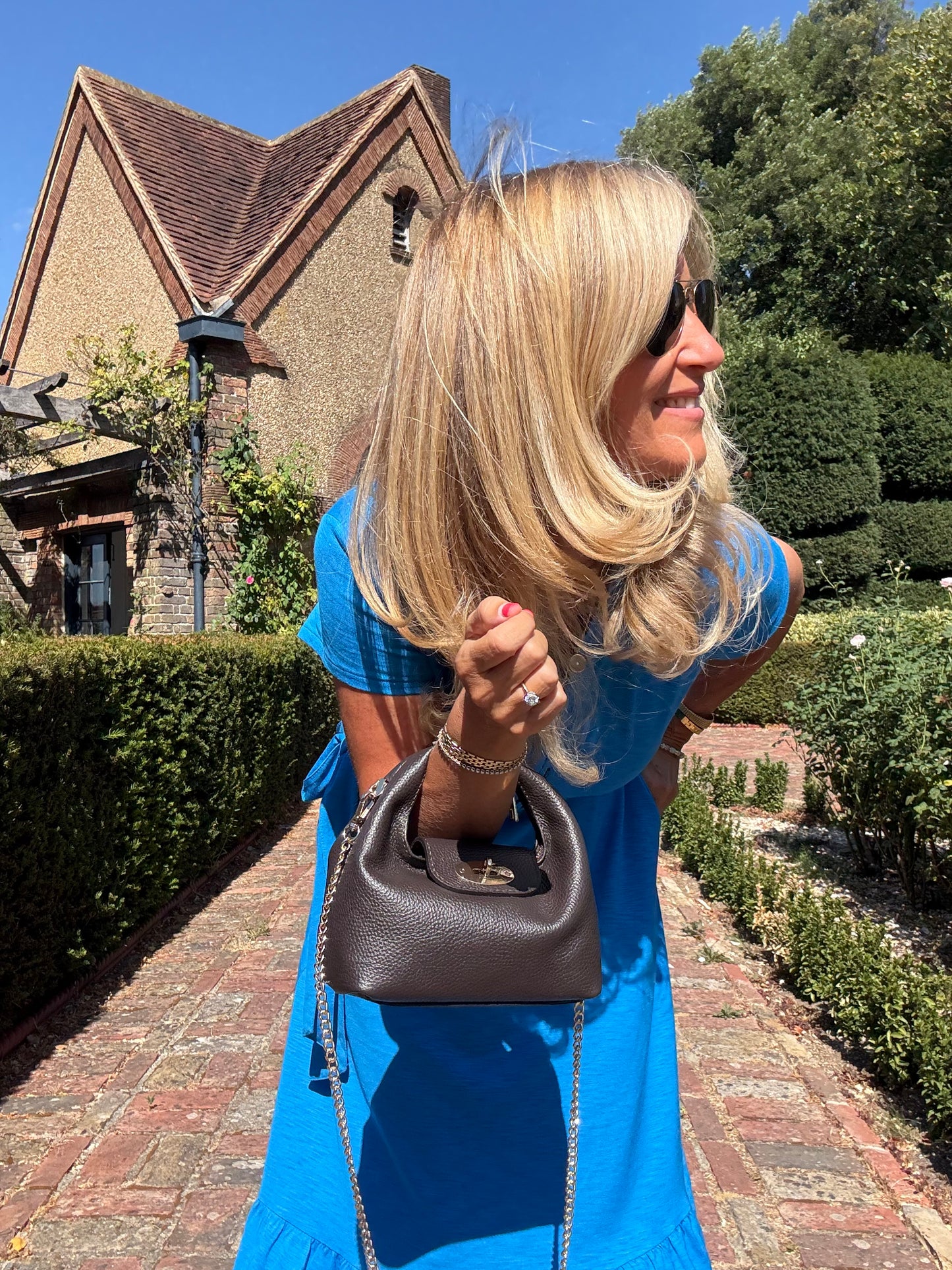 The Modena Leather Bag | Tan