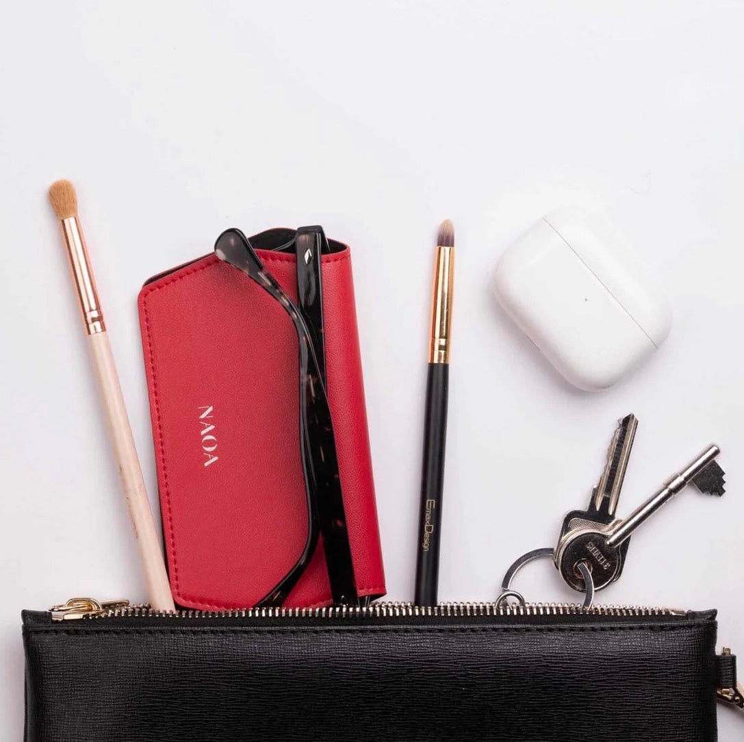 Slim Glasses Case | Red