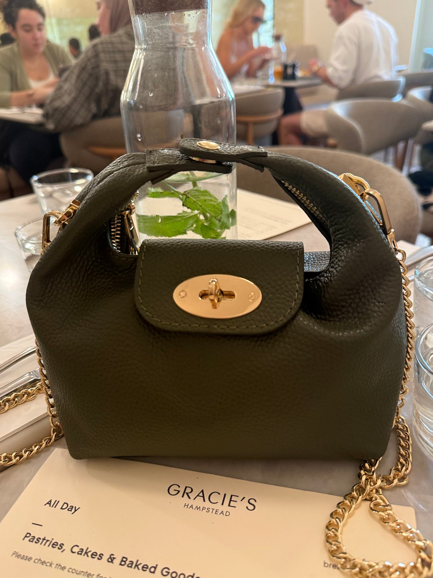 The Modena Leather Bag | Tan
