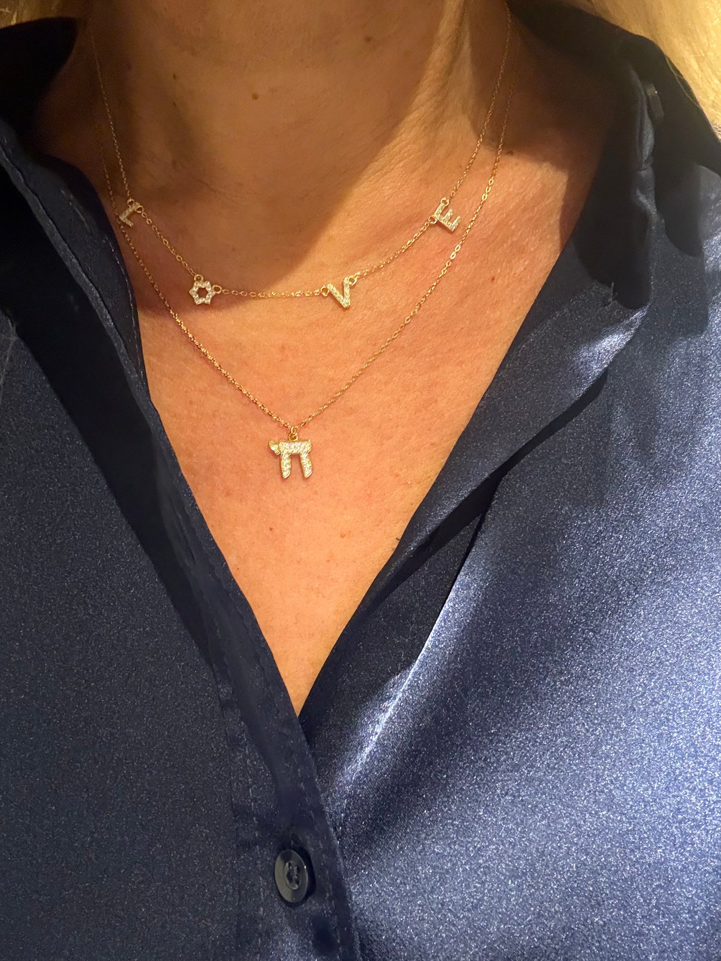 Chai Necklace | Gold or Silver