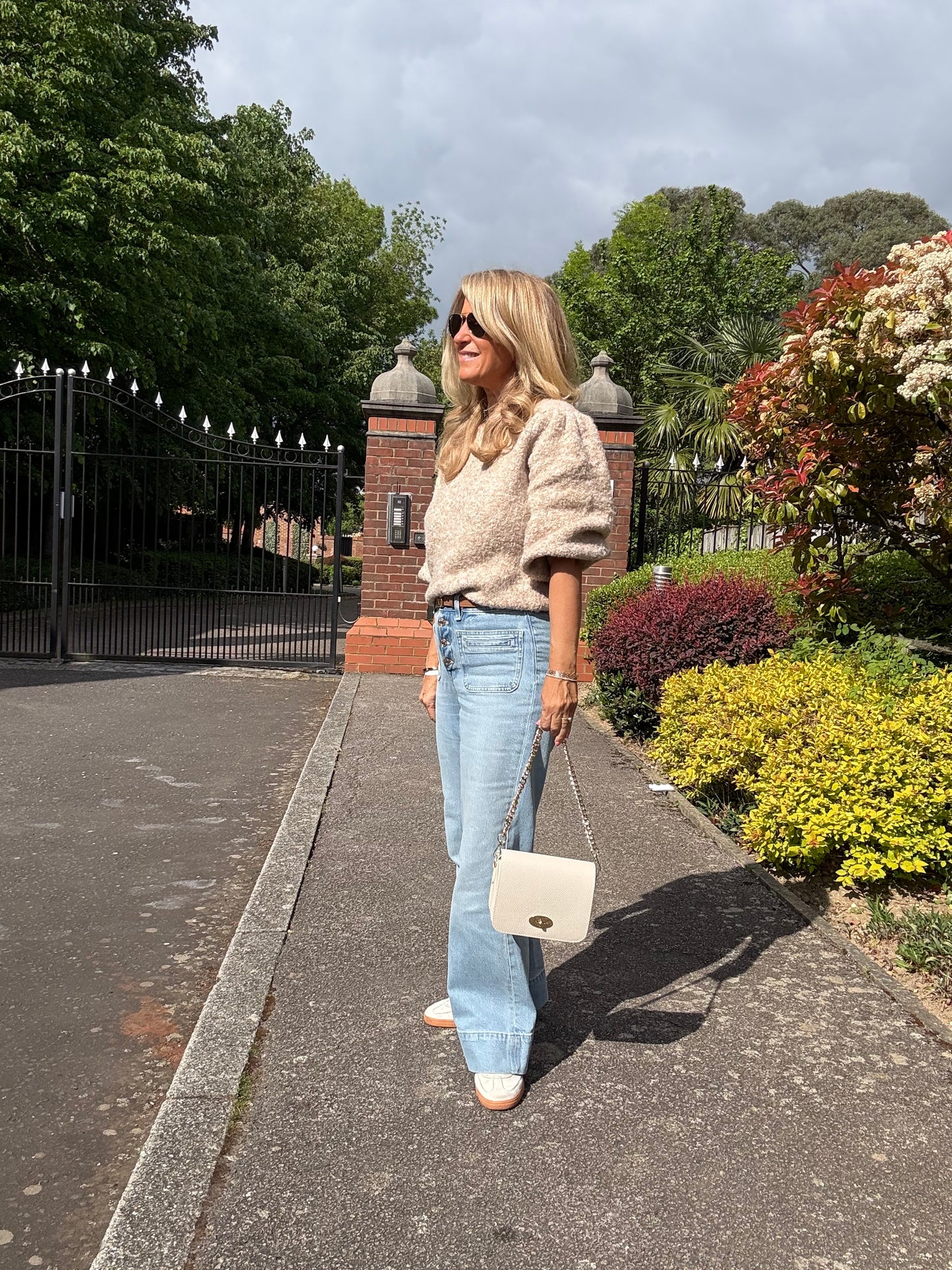 Palermo Leather Bag | Cream