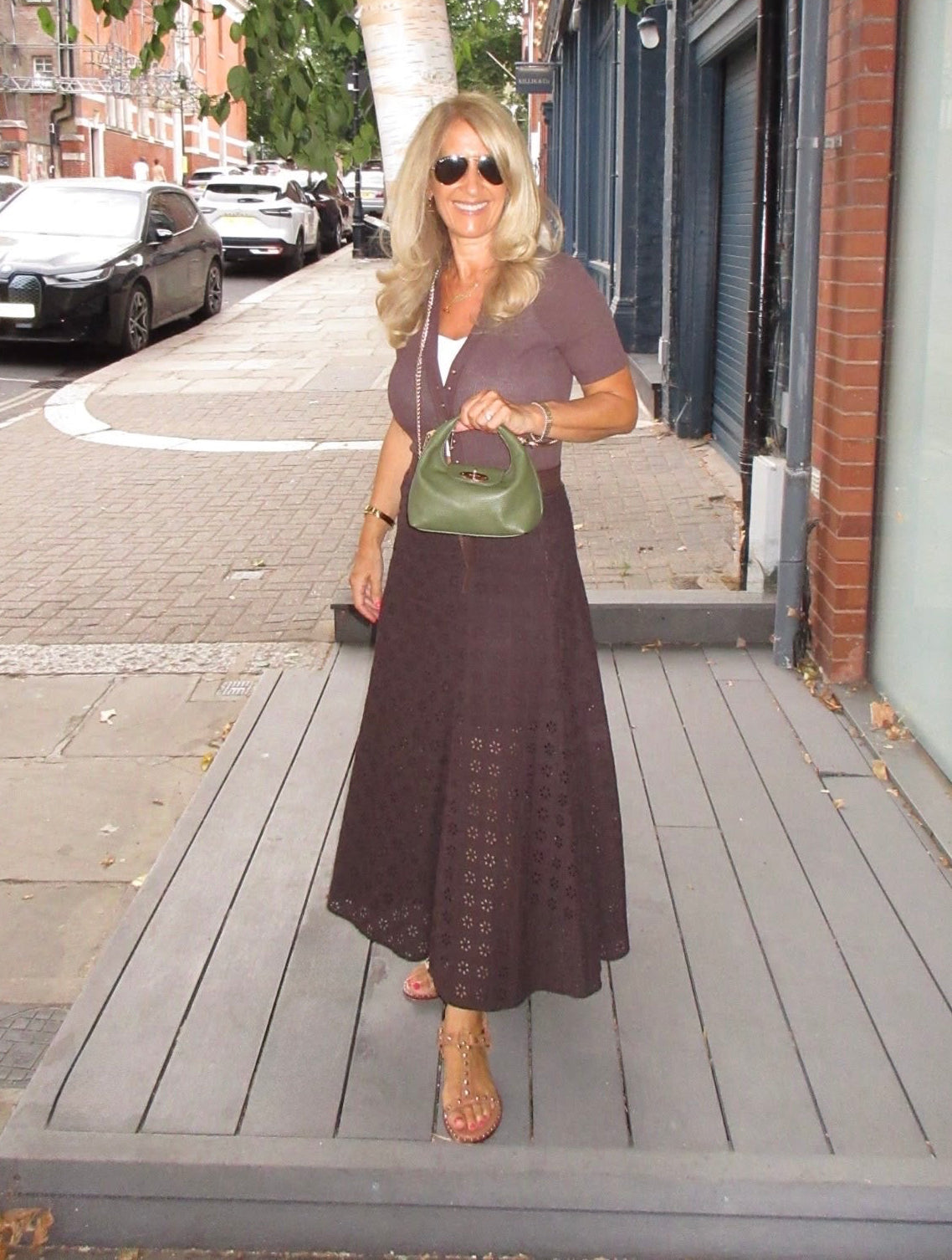 The Modena Leather Bag | Tan