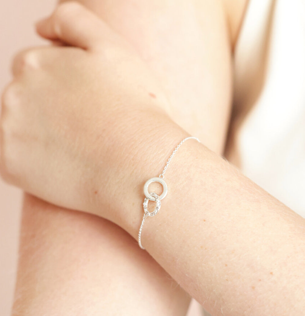 Together Forever Bracelet | Silver