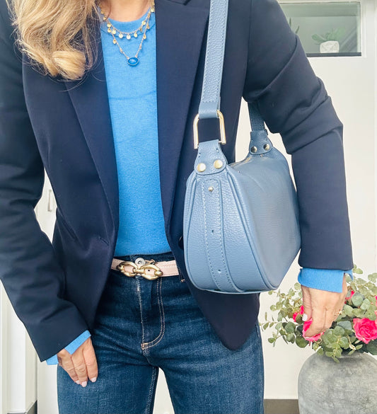 Positano 3-in-1 Curve Bag | Denim Blue