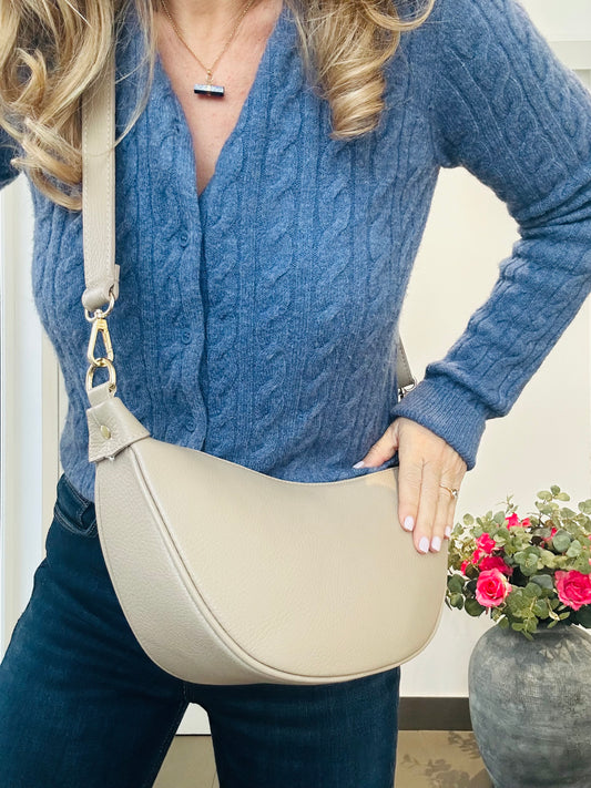 Naples Sling Bag | Taupe