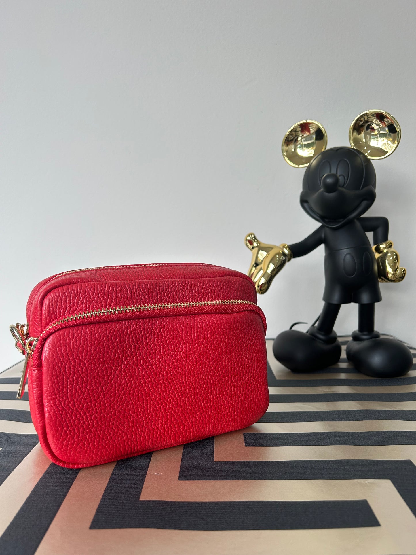 Portobello Leather Camera Bag | Red