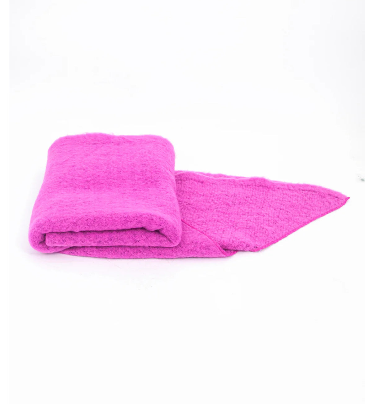 Pinkalicious Asymmetric Textured Heavyweight Scarf