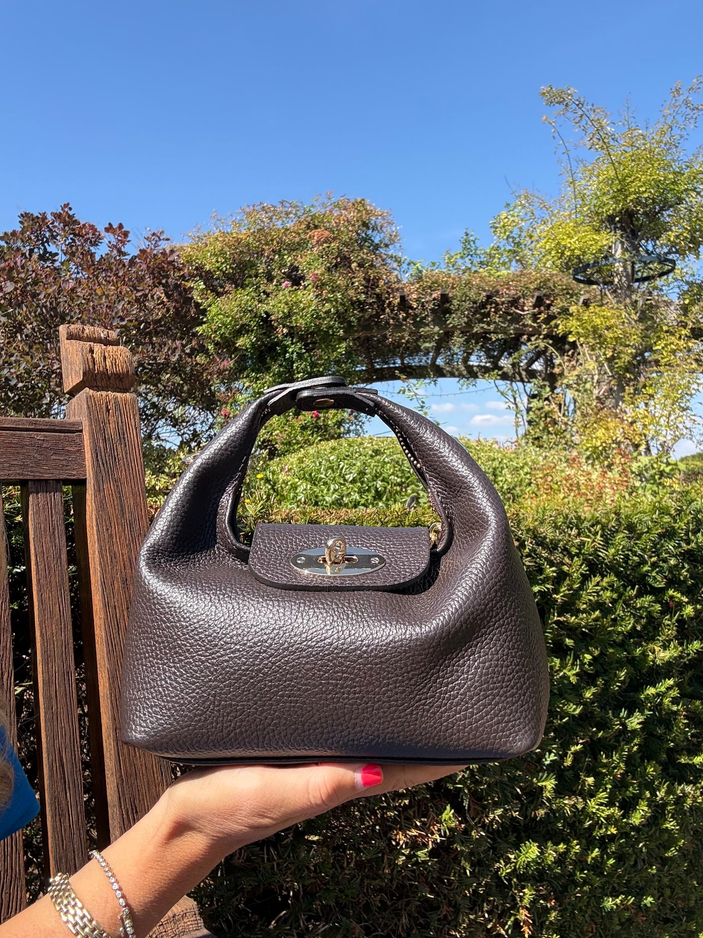The Modena Leather Bag | Tan