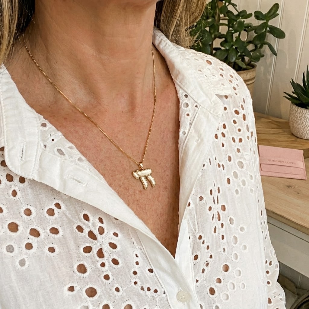 Enamel Chai Necklace | Four Colours
