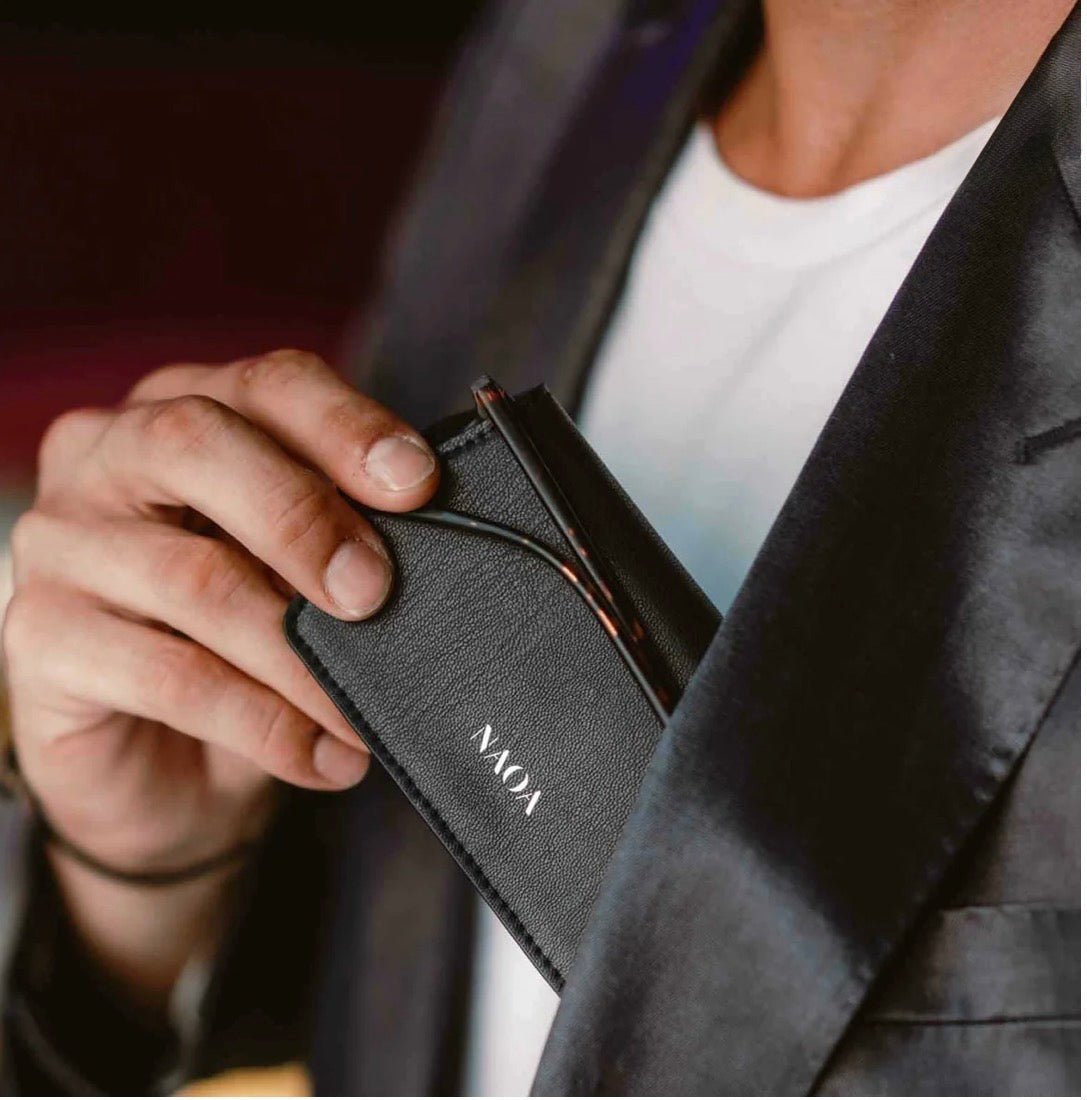 Slim Glasses Case | Black