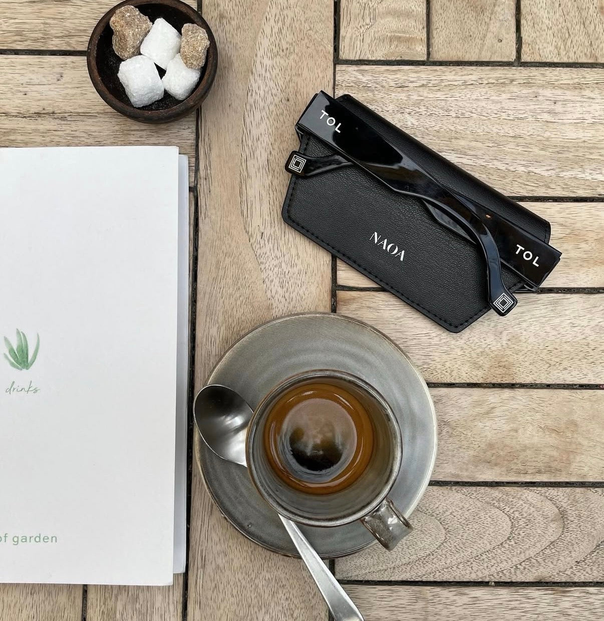 Slim Glasses Case | Black