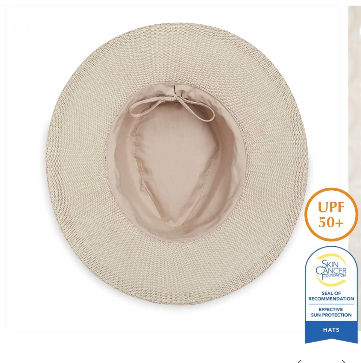 Seville Sun Hat (UPF50+ & Packable) | Stone