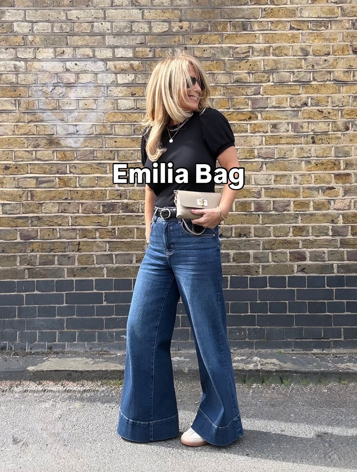 Emilia 3-in-1 Leather Bag | Taupe