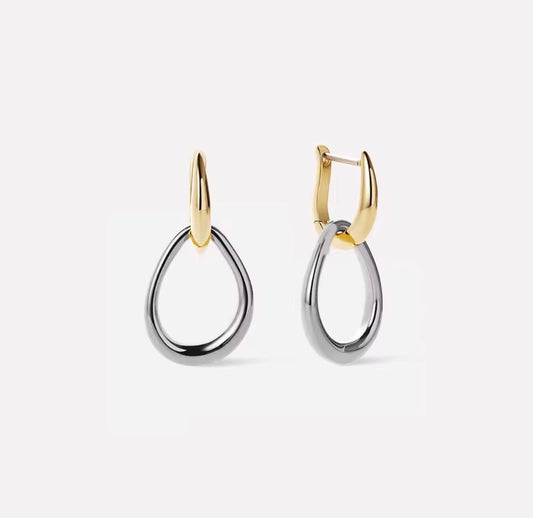 Victoria Drop Earrings | Gold & Silver