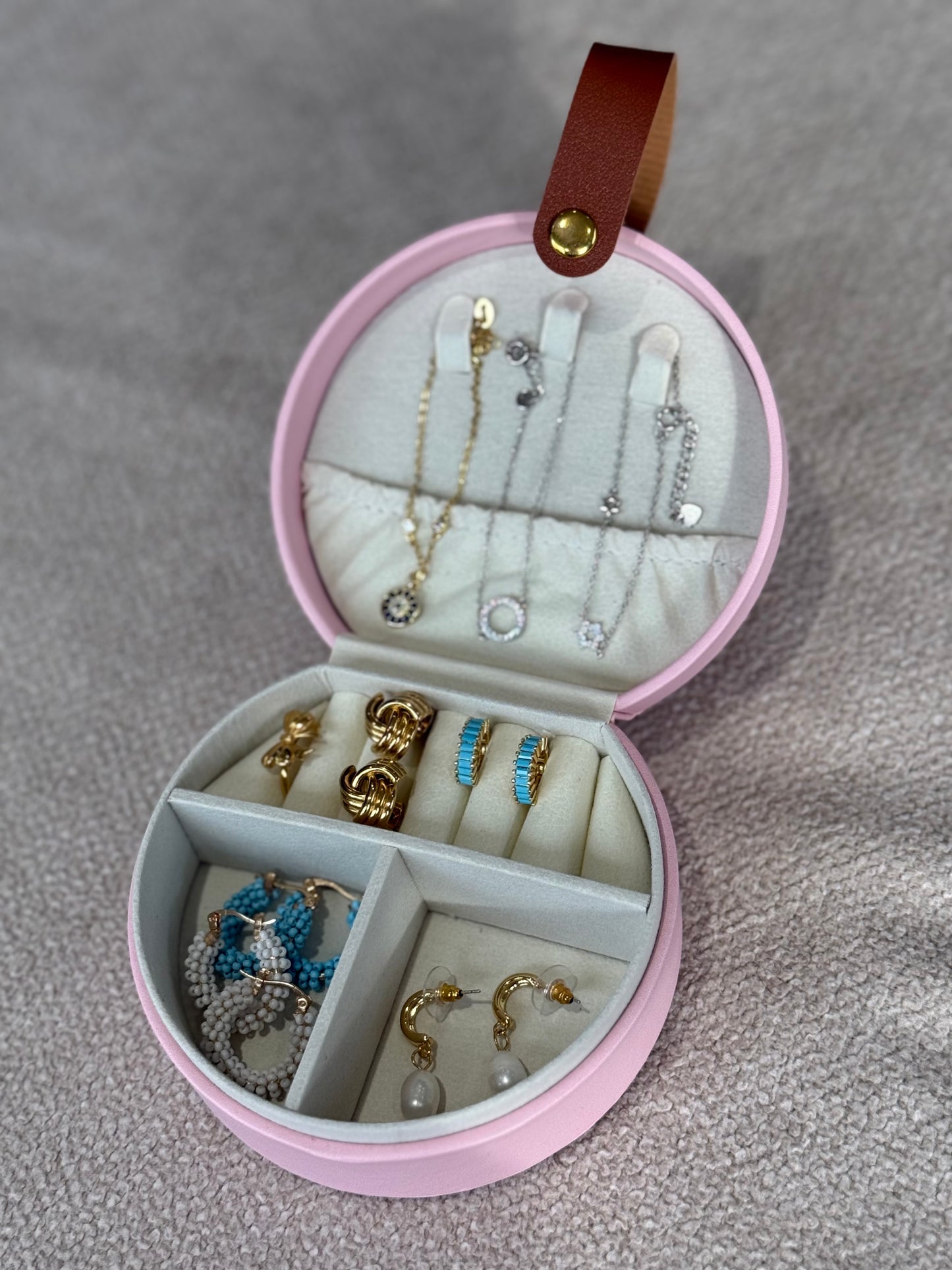 Jewellery Carry Case | Pistachio Green