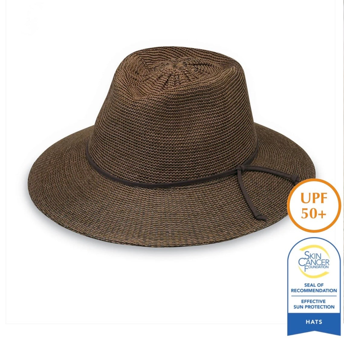 PRE ORDER - Seville Sun Hat (UPF50+ & Packable) | Brown
