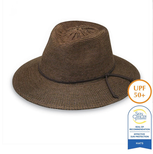 PRE ORDER - Seville Sun Hat (UPF50+ & Packable) | Brown