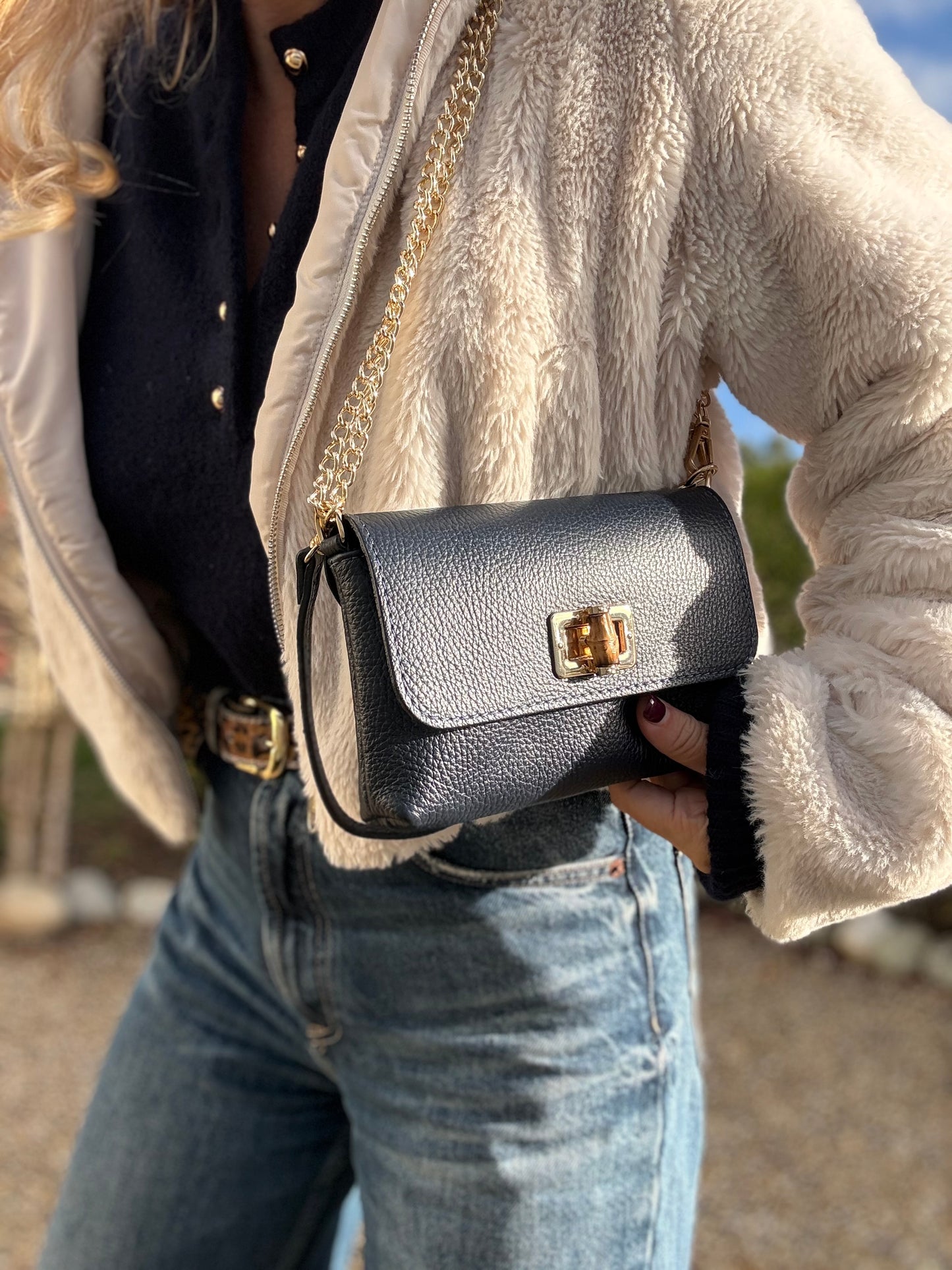 Emilia 3-in-1 Leather Bag | Burgundy