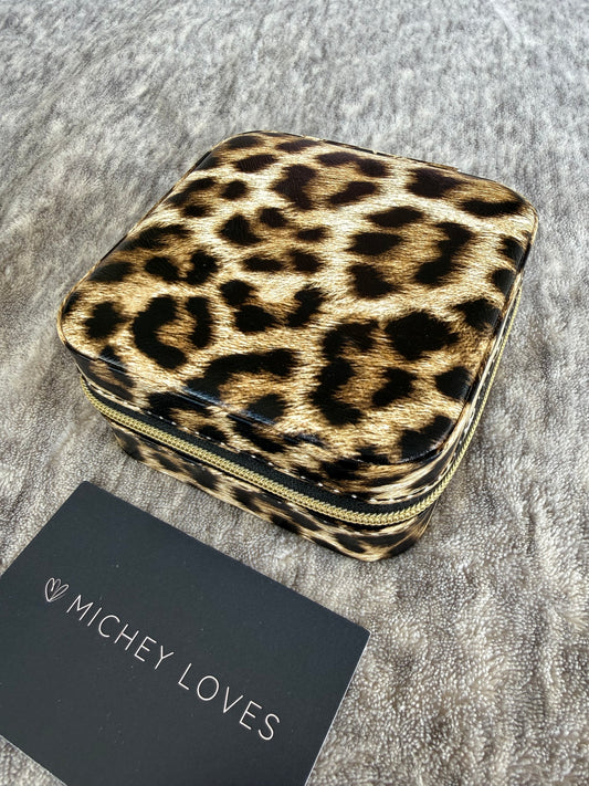 Leopard Jewellery Case