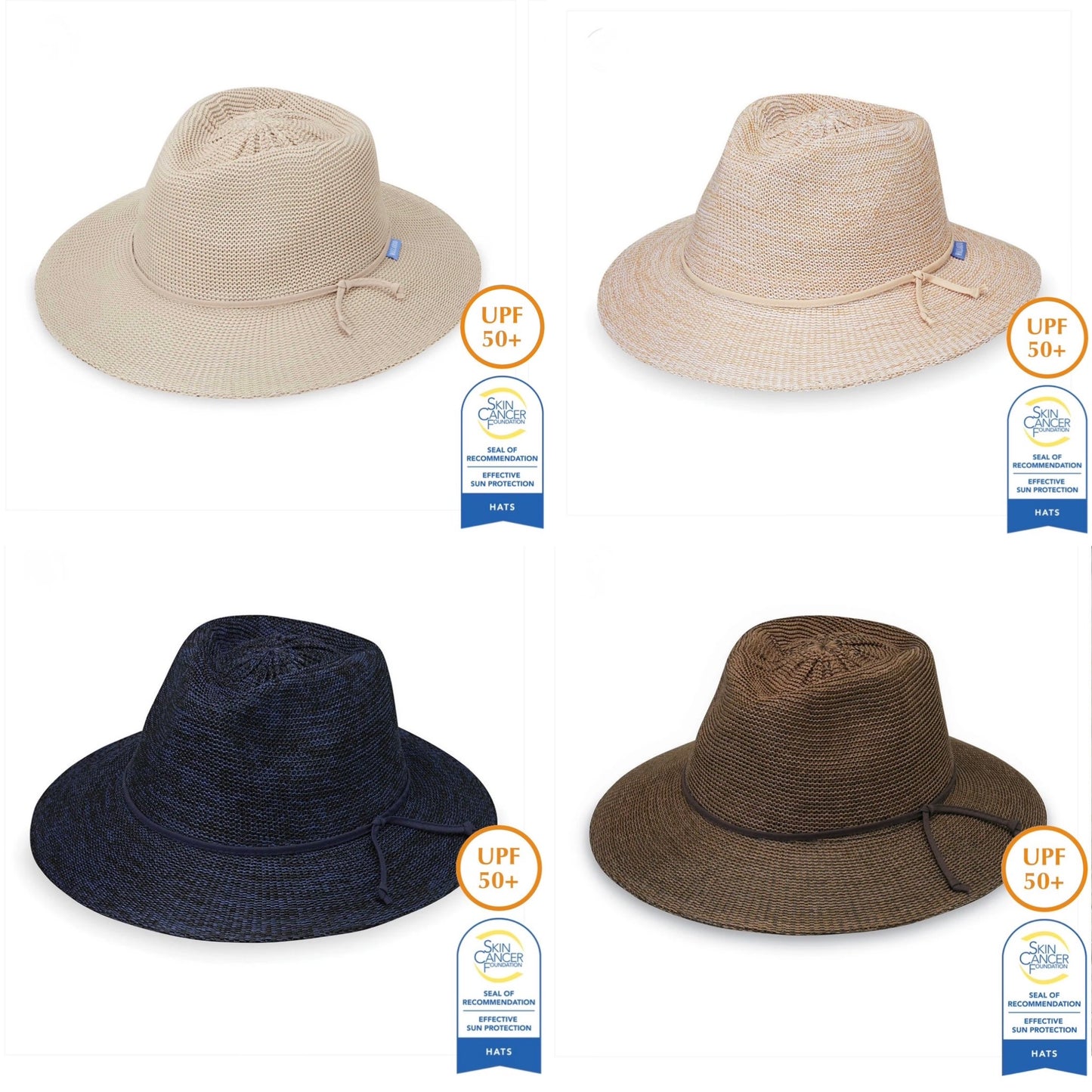 Seville Sun Hat (UPF50+ & Packable) | Stone