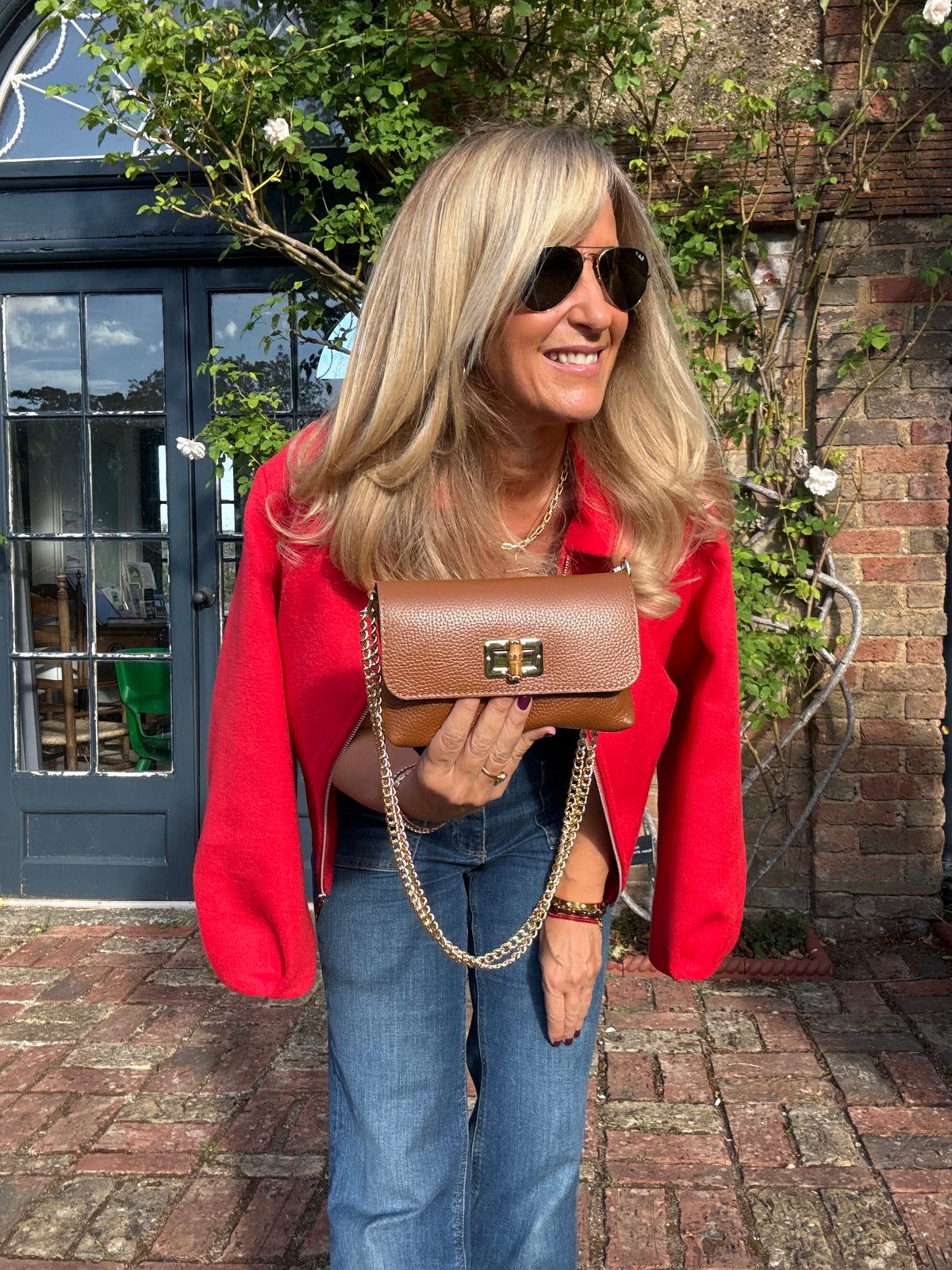 Emilia 3-in-1 Leather Bag | Tan