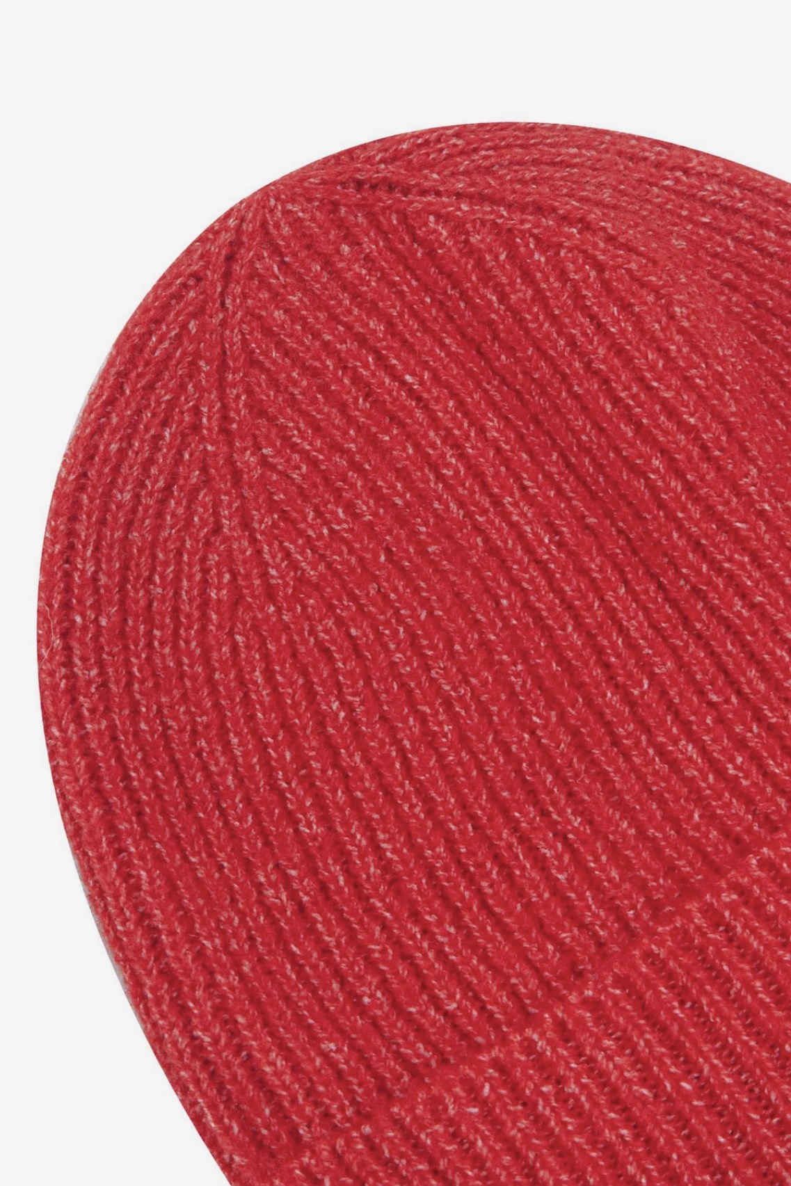 Classic Ribbed Beanie Hat | Red