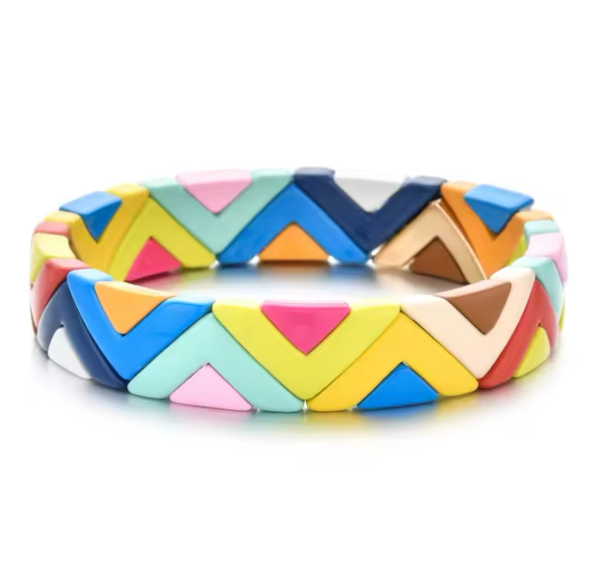 Aztec Tile Bracelet | Multi