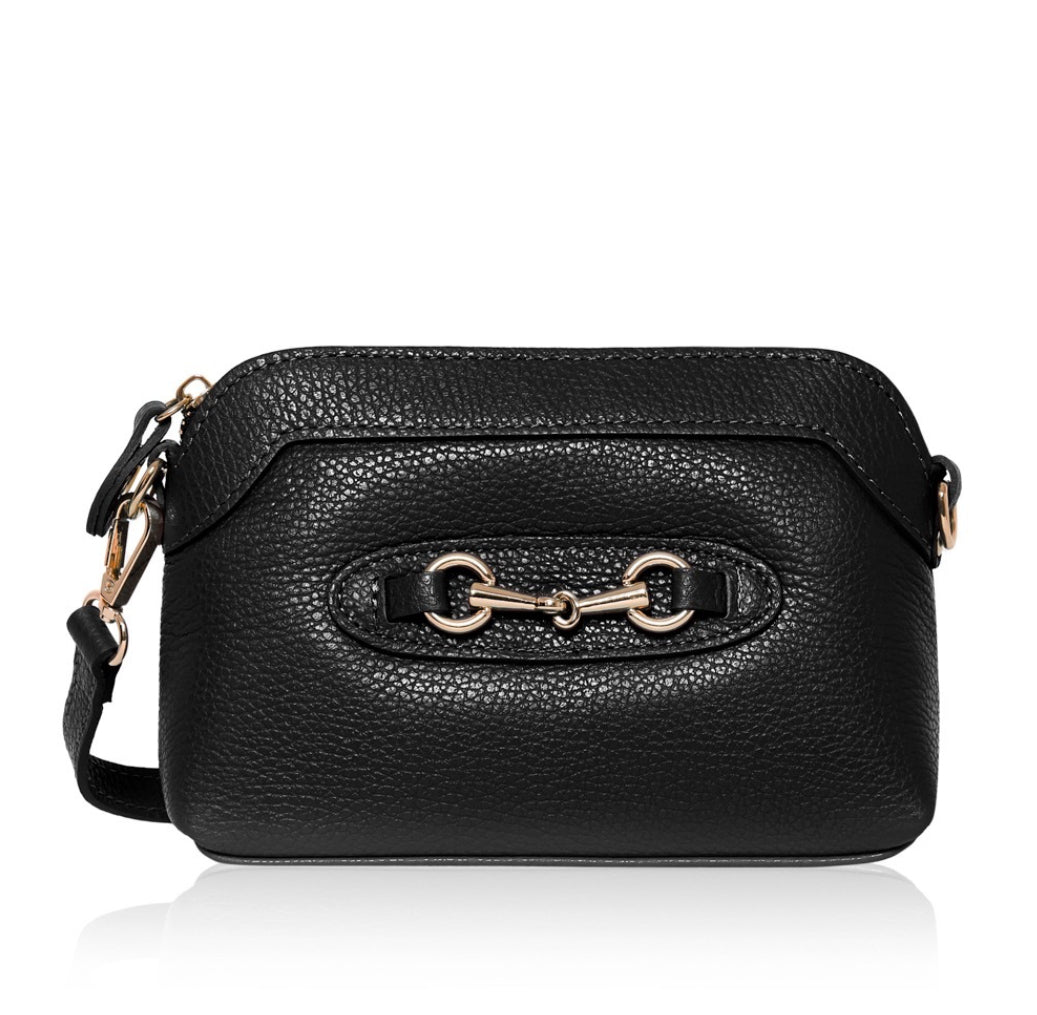 Capri 3-in-1 Leather Bag | Black