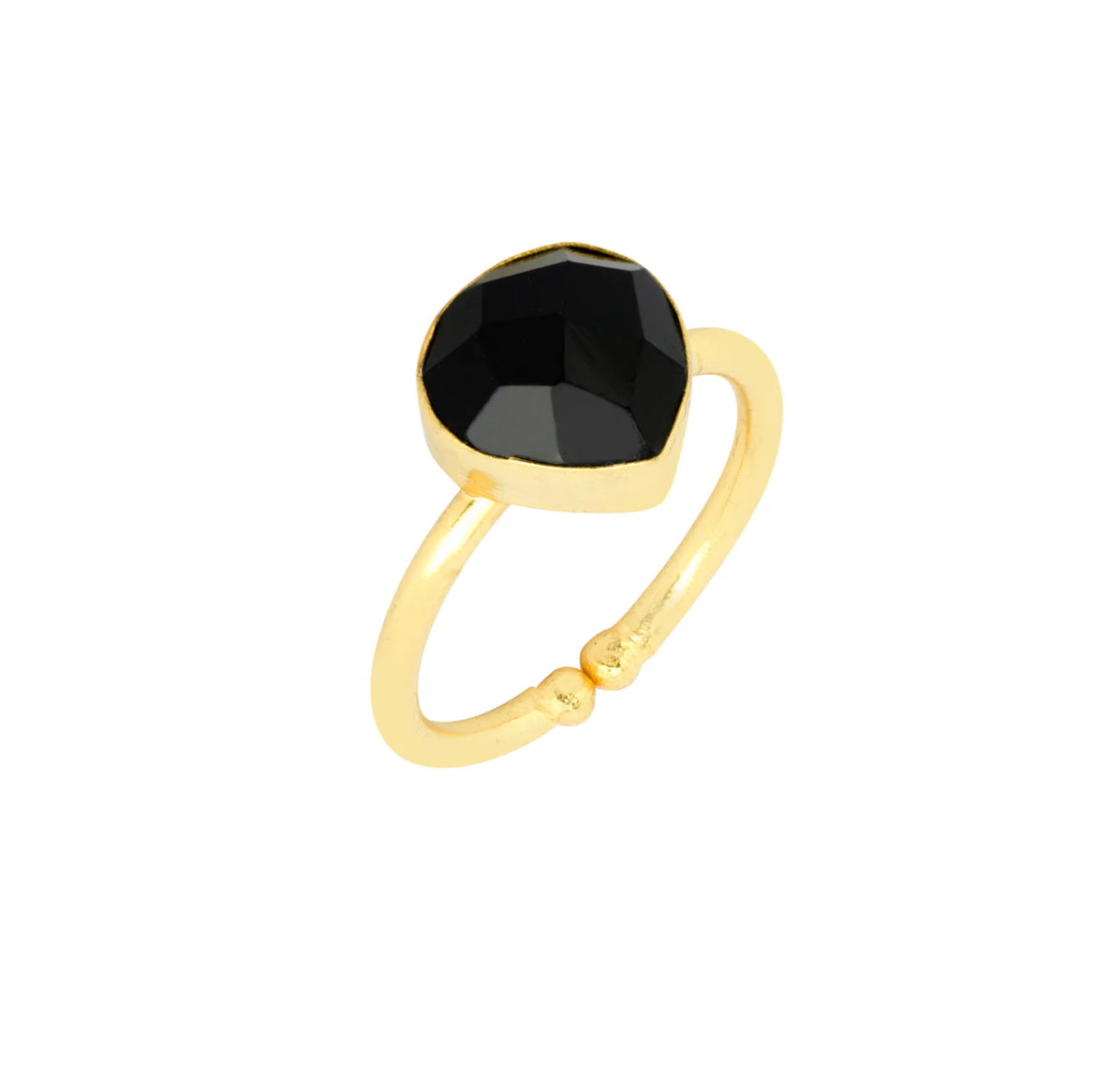 Roxy Gemstone Ring | Black Onyx