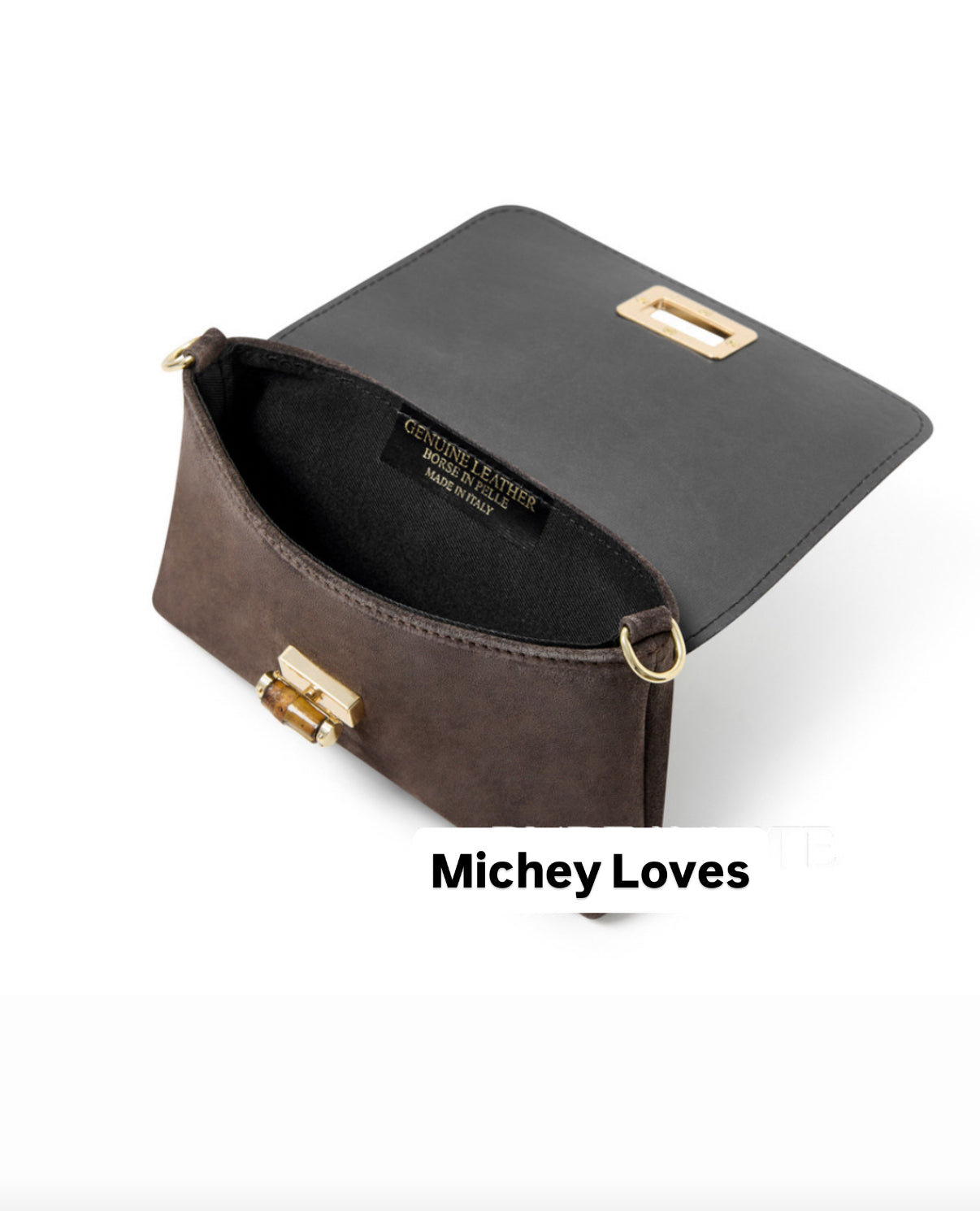 Emilia 3-in-1 Suede Bag | Black