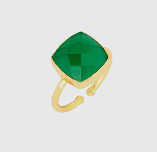 Darcy Green Onyx Ring