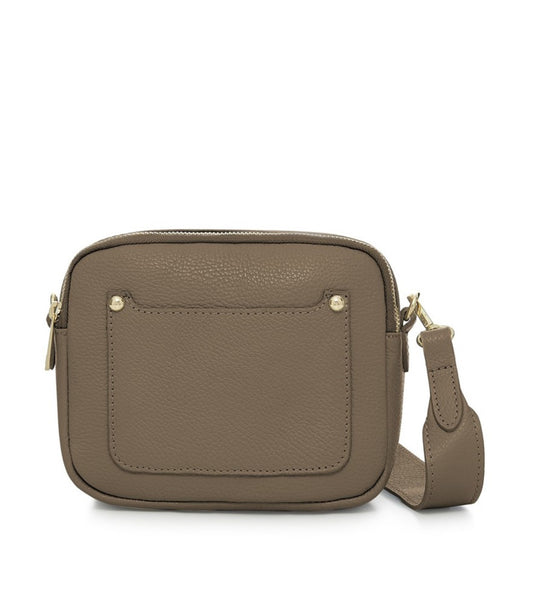 Gloria Double Zip Bag | Taupe