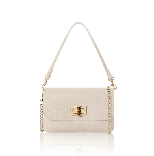 Emilia 3-in-1 Leather Bag | Cream