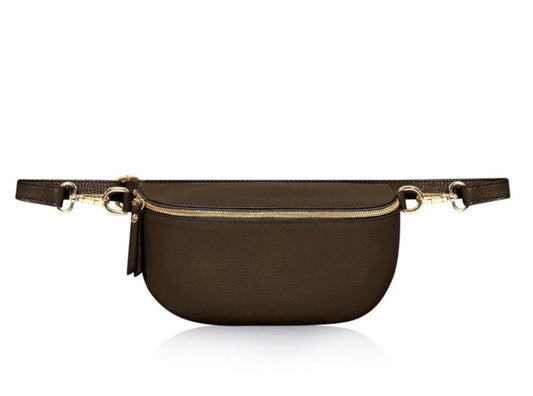 Harley Crossbody Sling Bag | Chocolate Brown