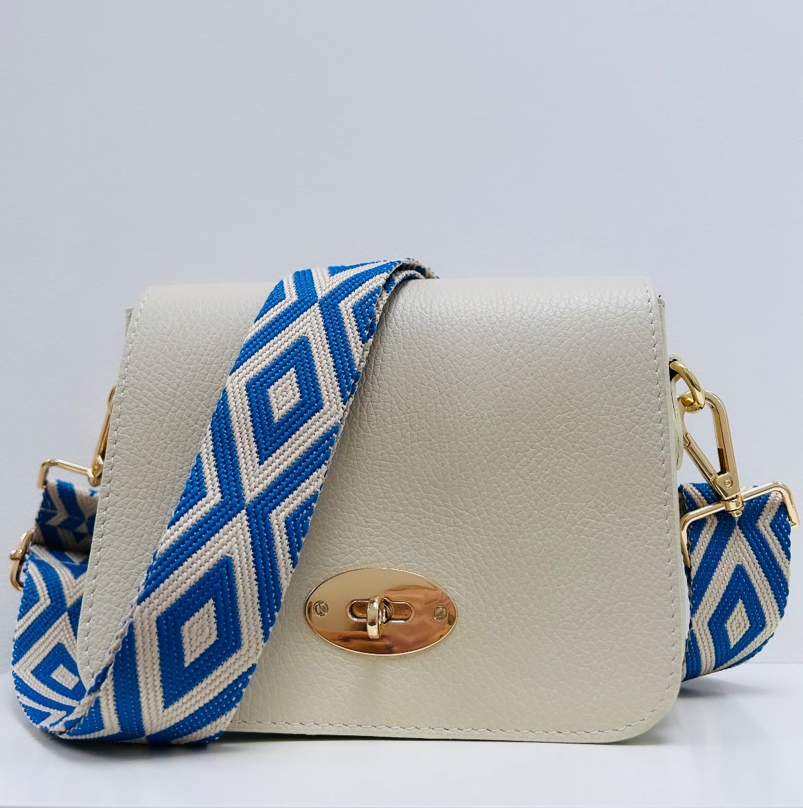 Palermo Leather Bag | Cream