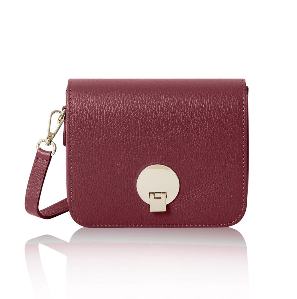 Tivoli Box Bag | Burgundy