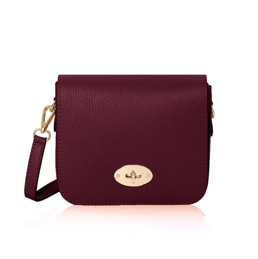 Palermo Leather Bag | Burgundy