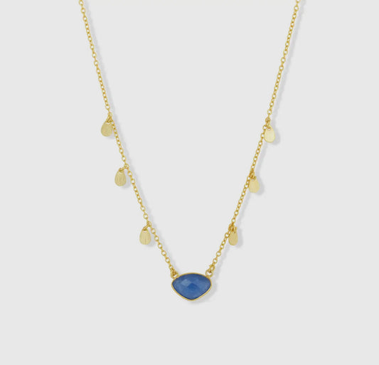 Blossom Necklace | Blue Jade