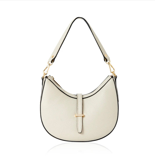 Crescent Shoulder/Crossbody Bag | Cream