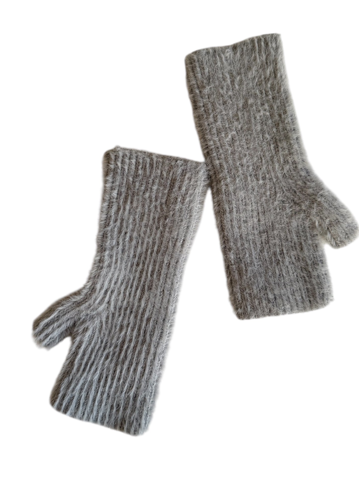 Winter Wrist Warmers | Grey