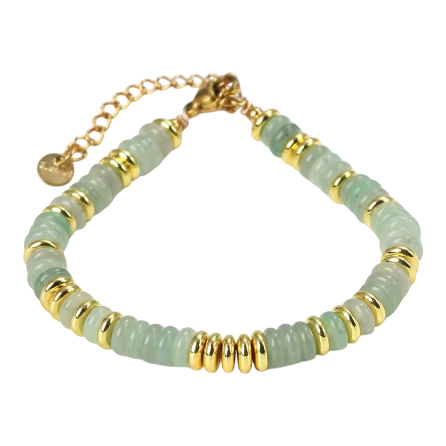 Matcha Aventurine Beaded Bracelet – The "Oh My Style" Edit
