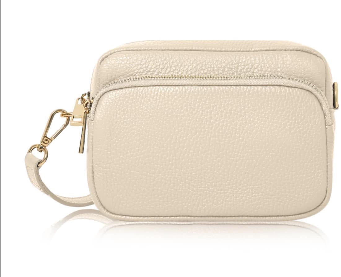 Portobello Leather Camera Bag | Cream