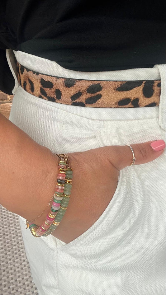 Matcha Aventurine Beaded Bracelet – The "Oh My Style" Edit
